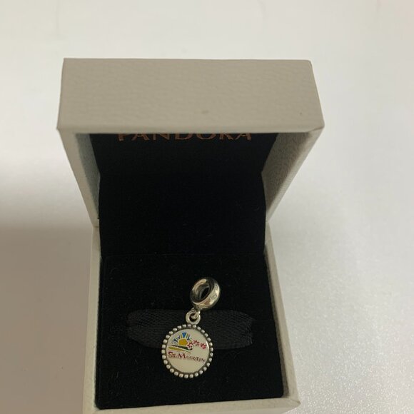 Pandora St Maarten Exclusive Dangle Charm Pendant - Picture 3 of 4